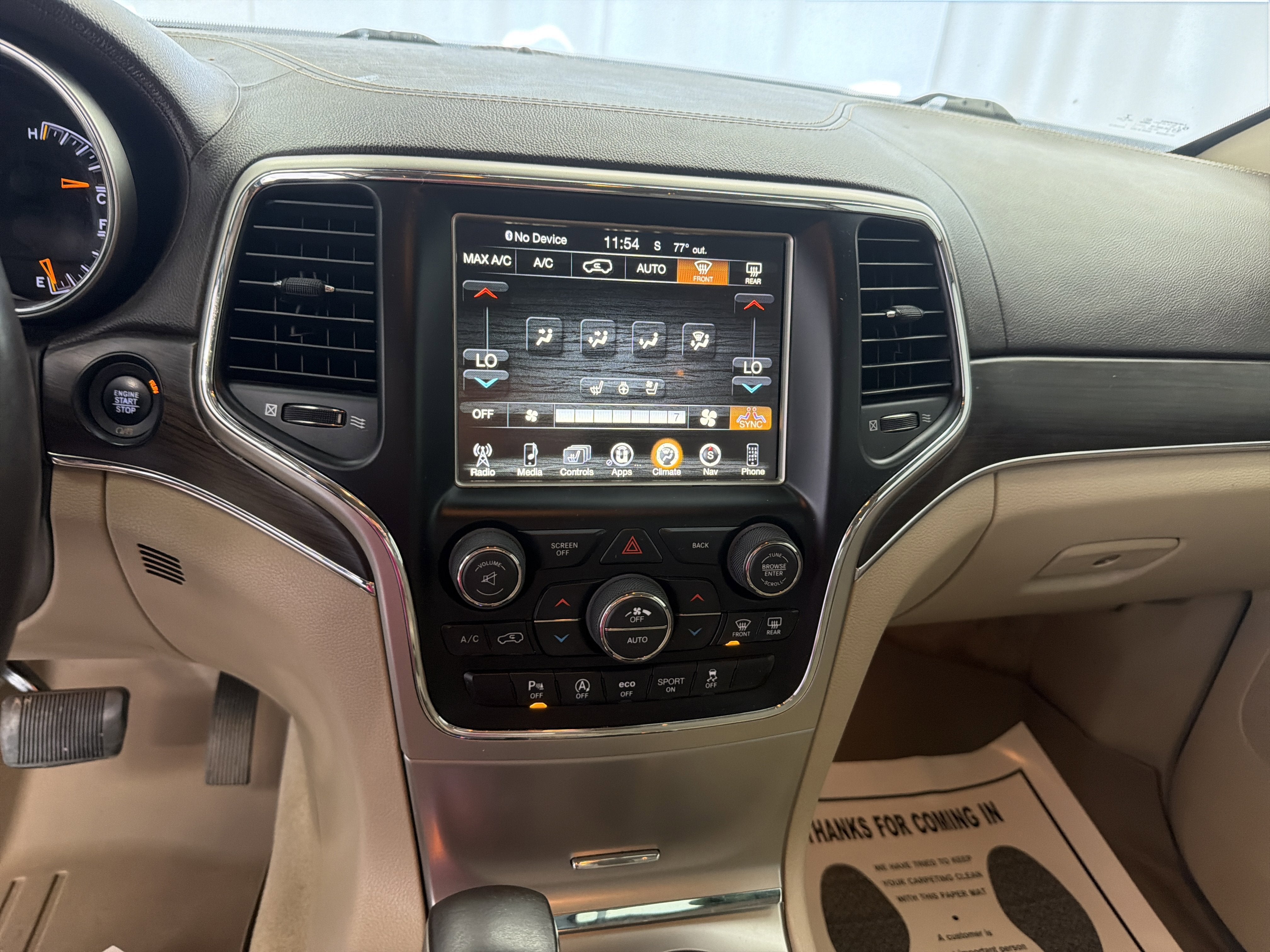 2017 Jeep Grand Cherokee Overland