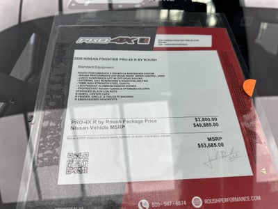 2026 Nissan Frontier Crew Cab PRO-4X® R by Roush®