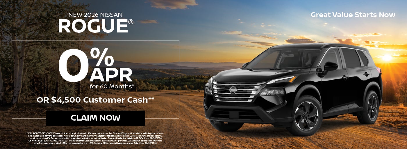 New 2026 Nissan Rogue