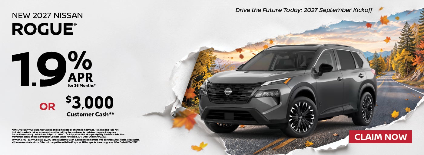 New 2027 Nissan Rogue