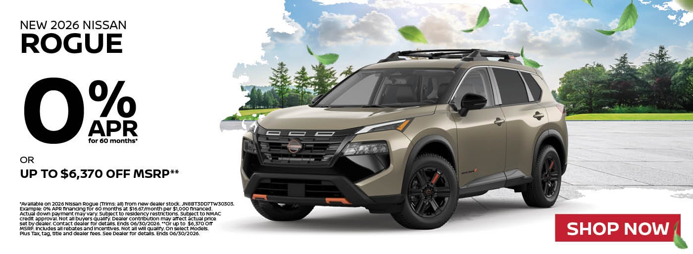 New 2026 Nissan Rogue