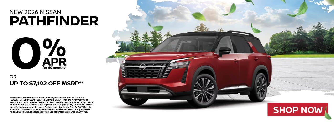 New 2026 Nissan Pathfinder