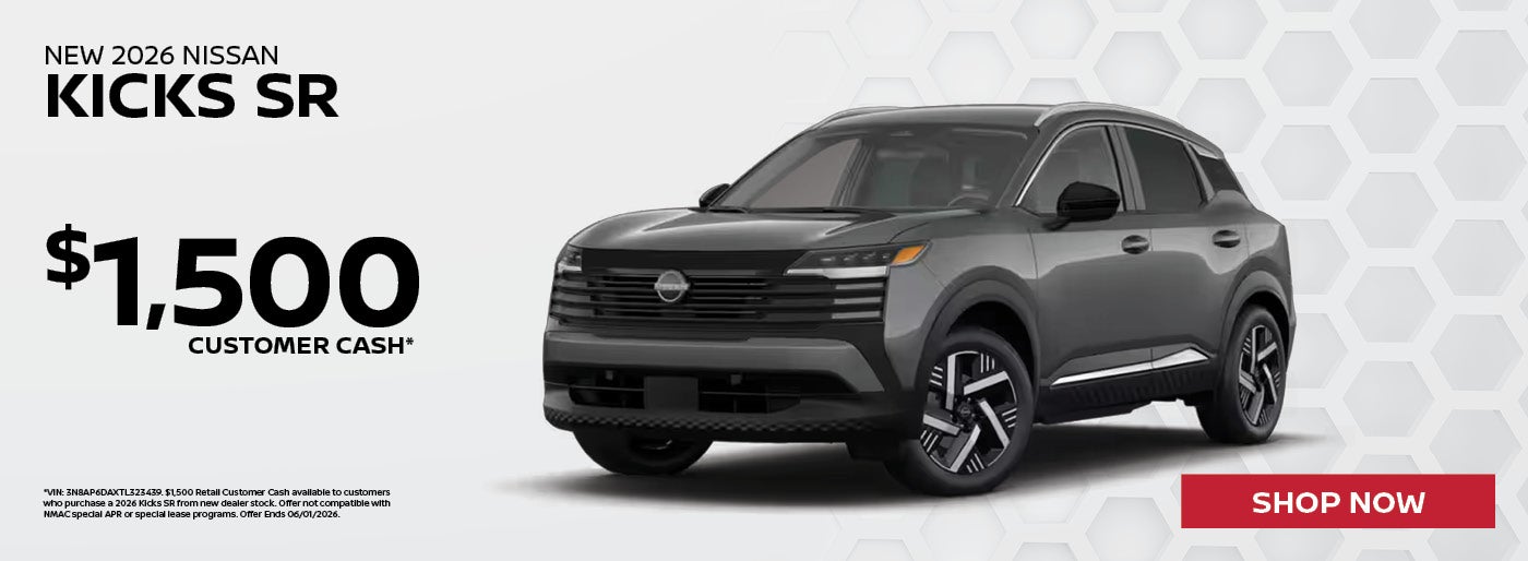 2026 Nissan Kicks SR