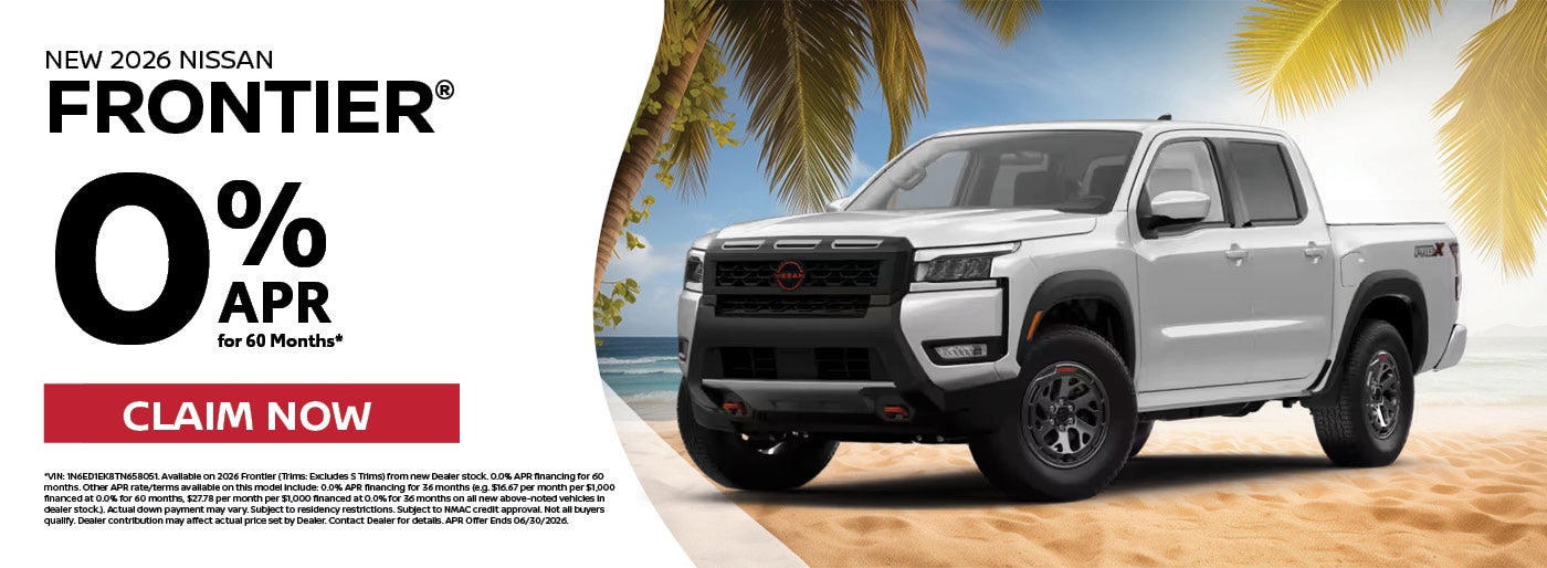 2026 Nissan Frontier