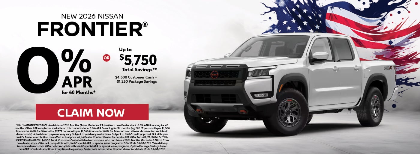 2026 Nissan Frontier